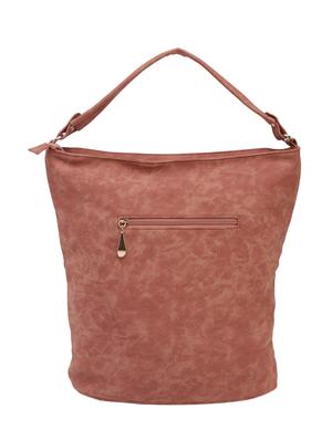 brown leatherette hobo handbag - 14456721 - Standard Image - 2