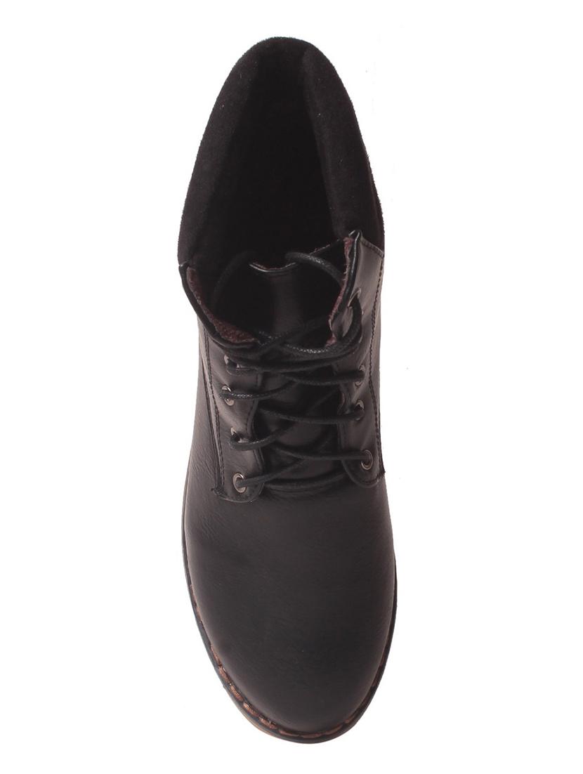 black faux leather ankle boot - 14457053 - Zoom Image - 4