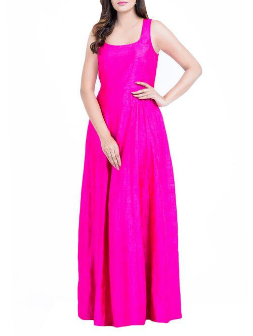 pink maxi dress - 14457224 - Standard Image - 1