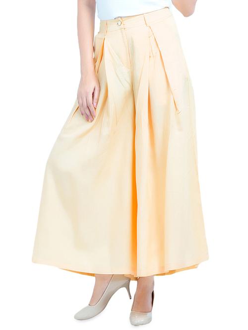beige colored palazzo - 14457306 - Standard Image - 1