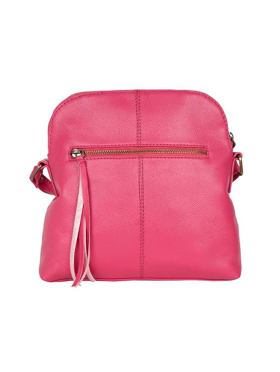 pink leatherette (pu) regular sling bag - 14457321 - Zoom Image - 1