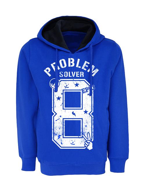 blue cotton sweatshirt - 14457490 - Very Small Image - 1