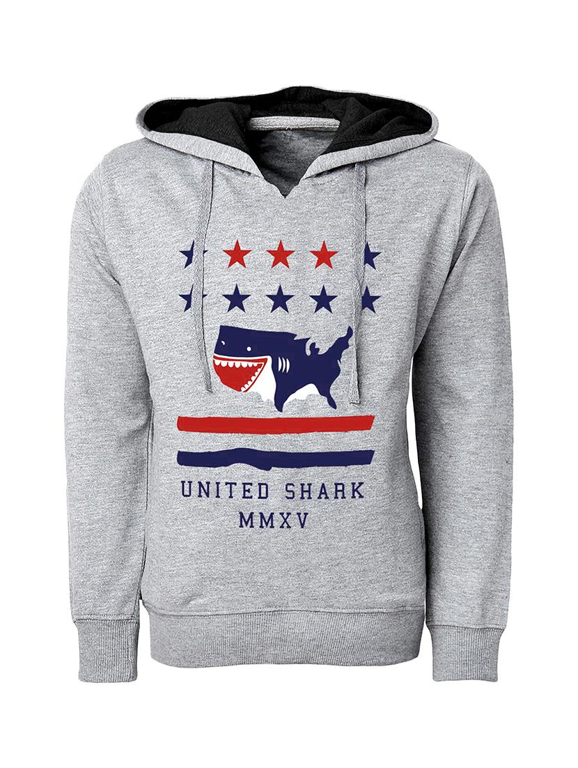 grey cotton sweatshirt - 14457492 - Zoom Image - 1