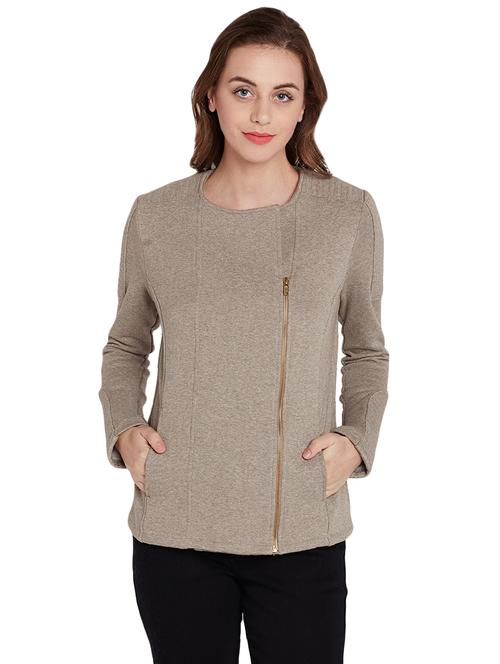 beige soft shell jacket - 14457725 - Very Small Image - 1