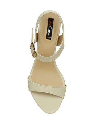 beige ankle strap sandal - 14457845 - Standard Image - 4
