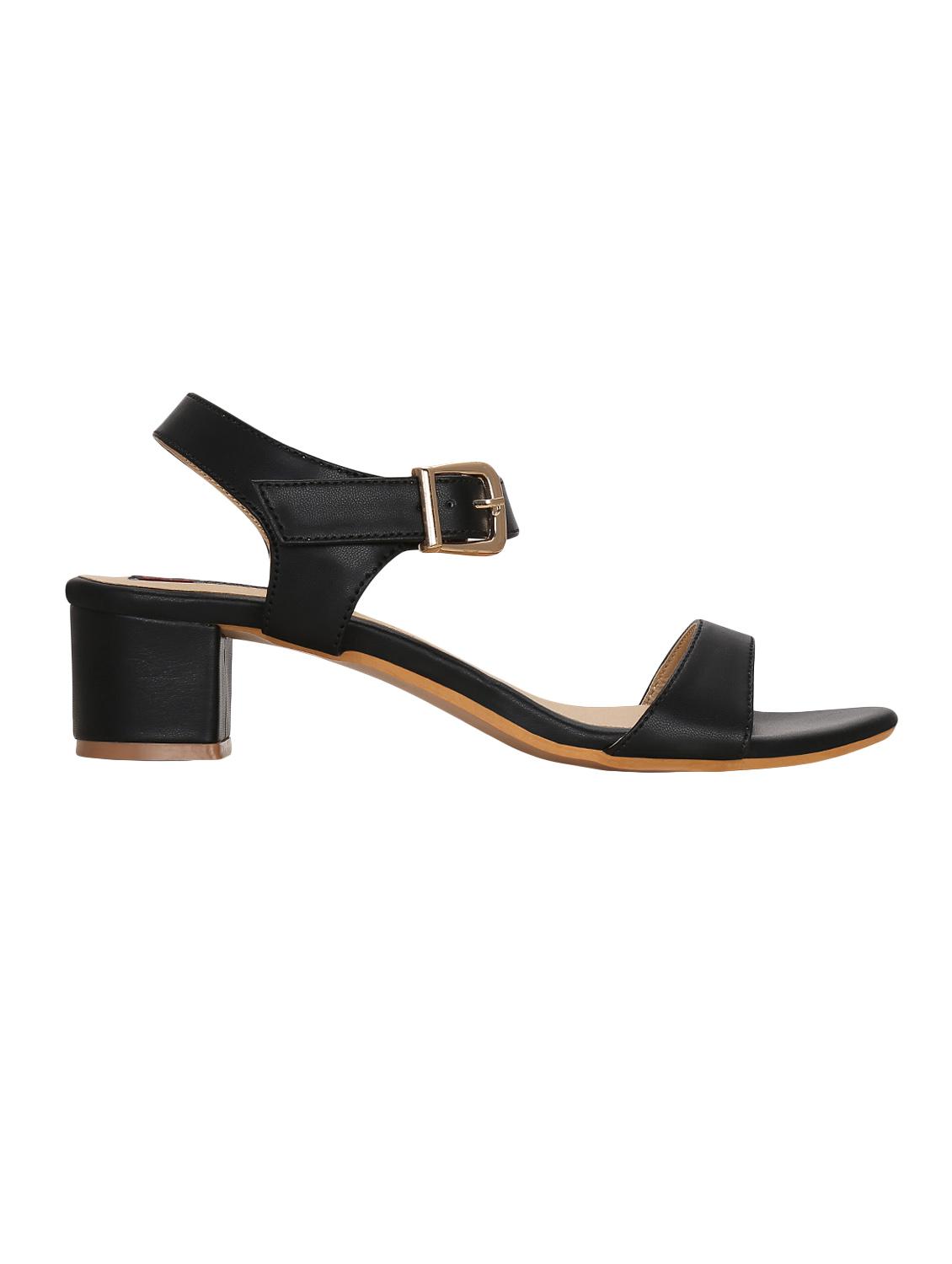 black ankle strap sandal - 14457846 - Zoom Image - 2