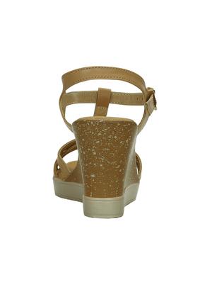 beige ankle strap wedge - 14457857 - Standard Image - 3