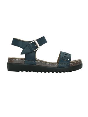 blue ankle strap sandal - 14457865 - Standard Image - 2