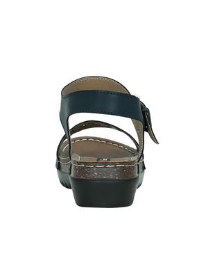 blue ankle strap sandal - 14457865 - Standard Image - 3