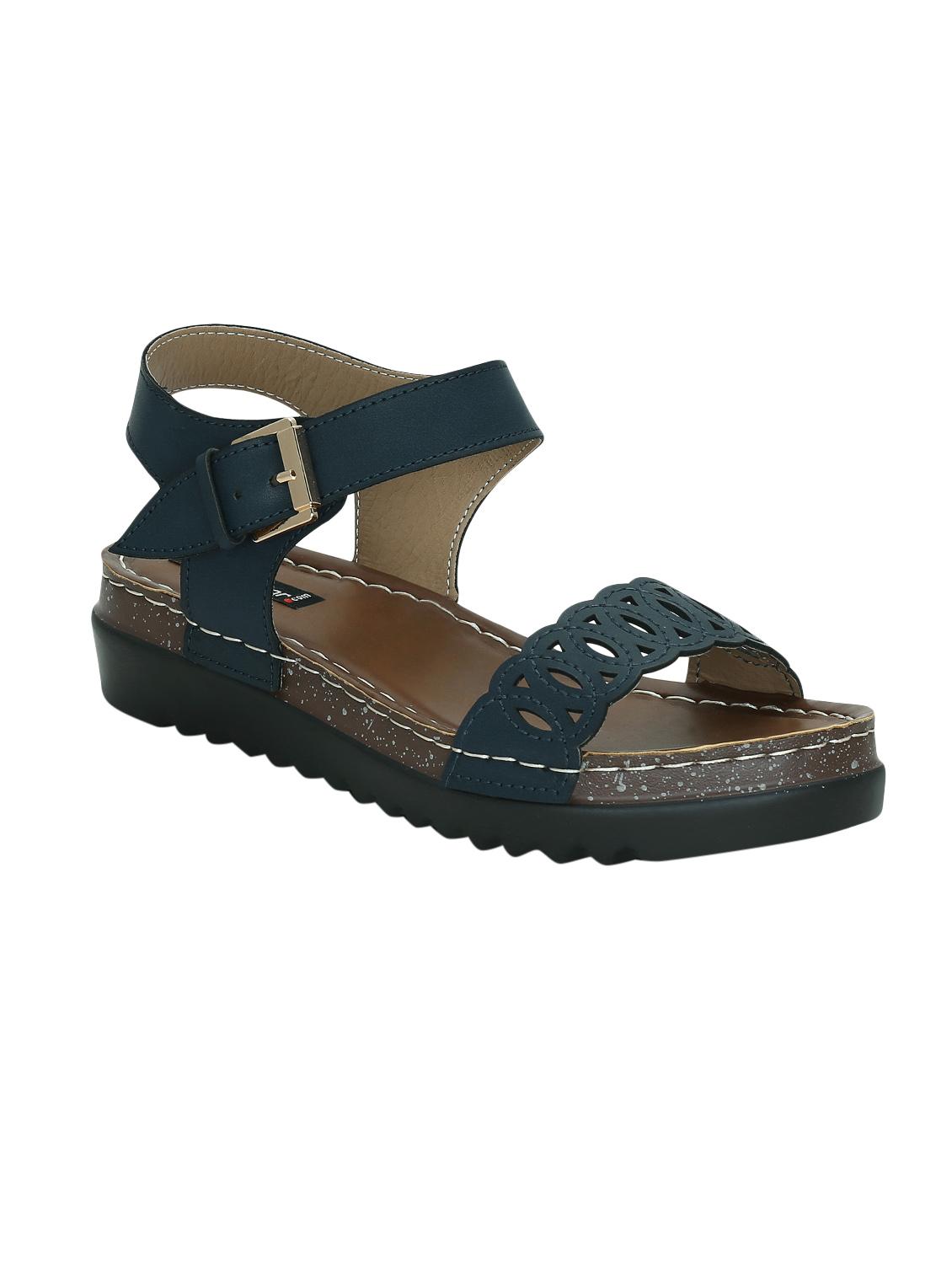 blue ankle strap sandal - 14457865 - Zoom Image - 1