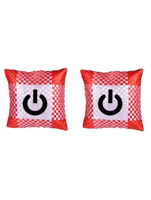 Square Shape "Stand by Digital" Printed Cushions Cover - 14458372 - Standard Image - 1