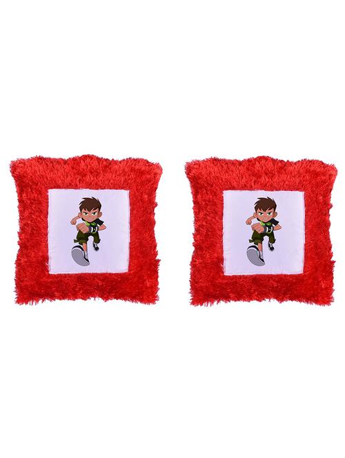 Square Shape "ben 10 cartoon" Printed Cushions Cover - 14458476 - Standard Image - 1