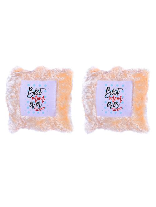 Square Shape "Best Mom Ever" Printed Cushions Cover - 14458521 - Standard Image - 1