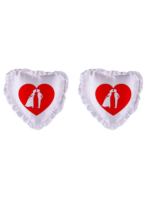 Heart Shape "Heart shape" Printed Cushions Cover - 14458570 - Standard Image - 1