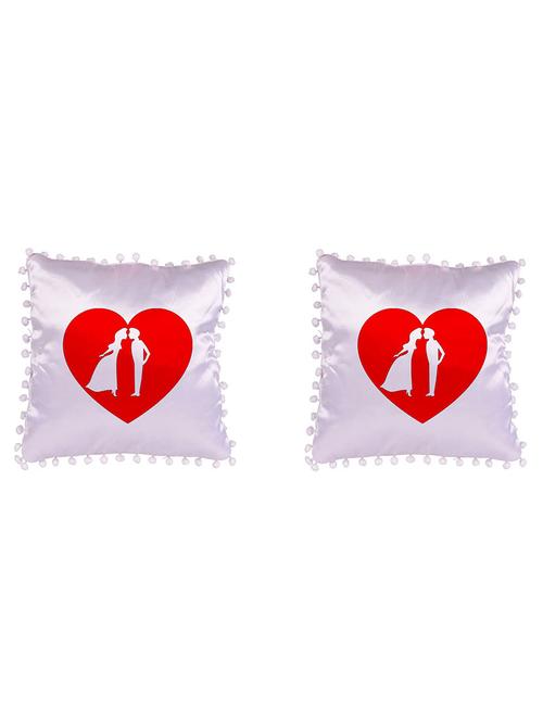 Square Shape "Heart shape" Printed Cushions Cover - 14458577 - Standard Image - 1