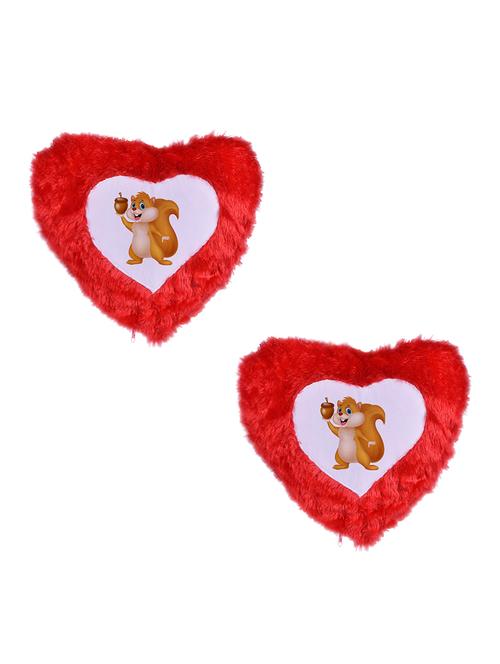 Heart Shape "3D animated print" Printed Cushions Cover - 14458607 - Standard Image - 1