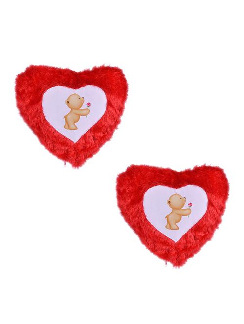 Heart Shape "3D animated print" Printed Cushions Cover - 14458628 - Standard Image - 1