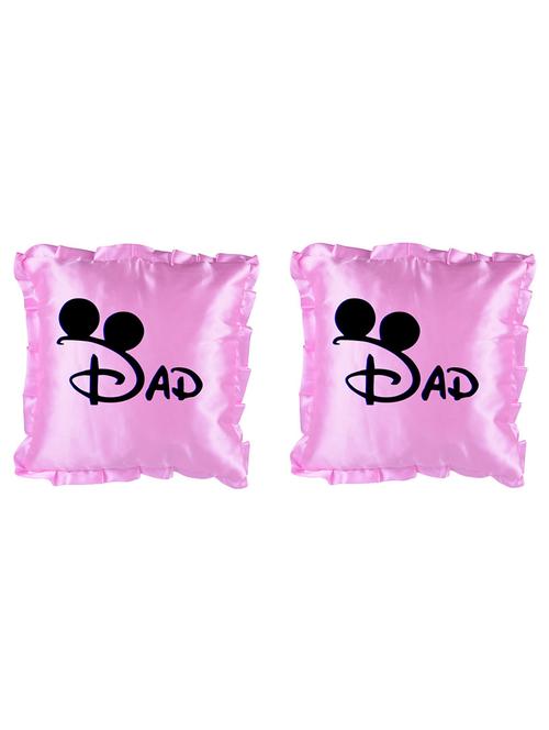 Square Shape "DAD print" Printed Cushions Cover - 14458637 - Standard Image - 1