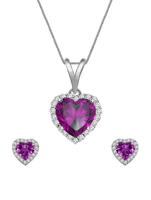 purple silver set - 14458801 - Very Small Image - 1