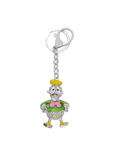 Super Drool Green High Gloss Studded Duck Keychain - 14458901 - Very Small Image - 1