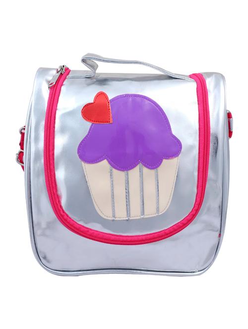 silver polyester bag - 14458919 - Very Small Image - 1