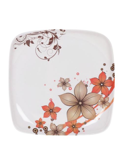 PALM'S Noble Pack of 6 Premium Quality Melamine Printed half Plate- (Microwave safe, Food grade safe, Stain proof) - 14459100 - Very Small Image - 1