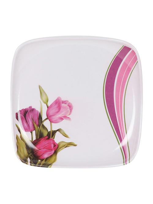 PALM'S Noble Pack of 6 Premium Quality Melamine Printed full Plate- (Microwave safe, Food grade safe, Stain proof) - 14459101 - Very Small Image - 1