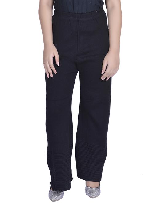 black woolen palazzo - 14459285 - Very Small Image - 1