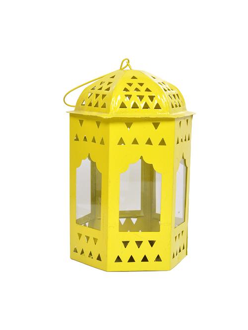 Wacky Yellow Metal Lantern - 14459336 - Very Small Image - 1