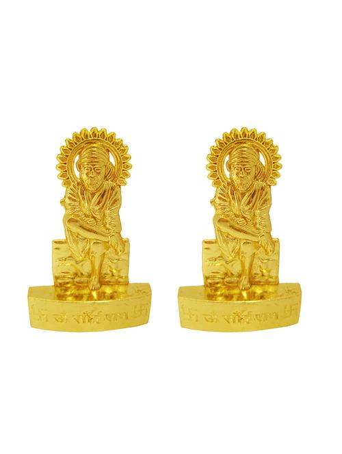 Wacky Sai Baba Set of 2 Showpiece - 14459357 - Very Small Image - 1