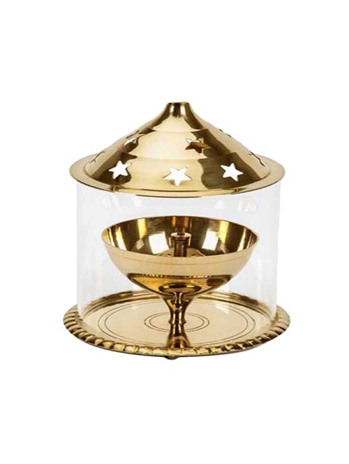 Wacky Brass Akhand Diya - 14459364 - Very Small Image - 1