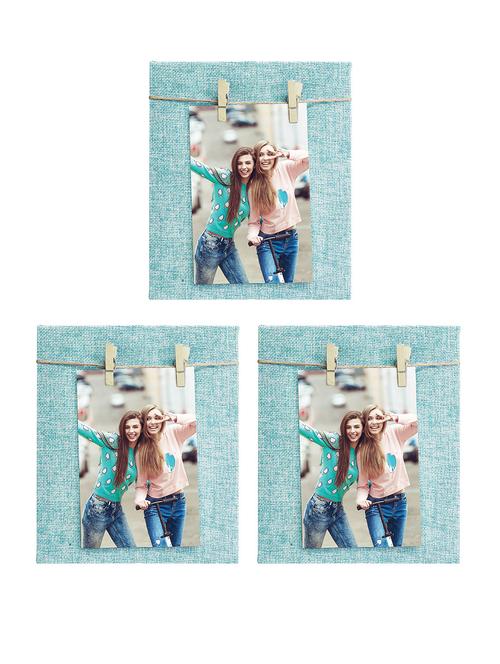 pack of 3 wooden table top & wall hanging frames - 14459463 - Very Small Image - 1