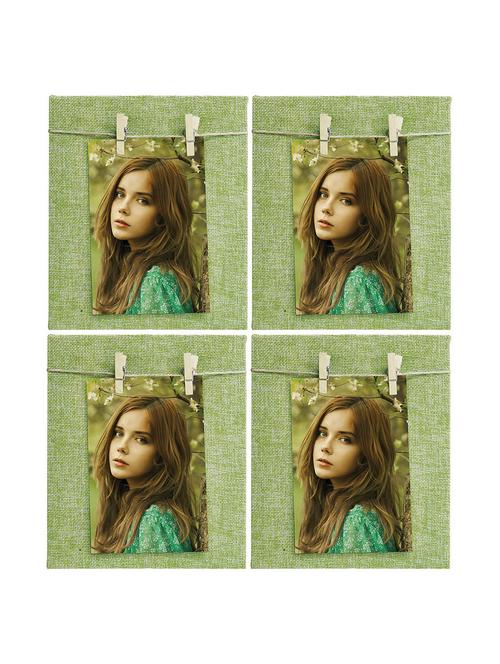 Pack of 4 Wooden Table Top & Wall hanging Frames - 14459467 - Standard Image - 1