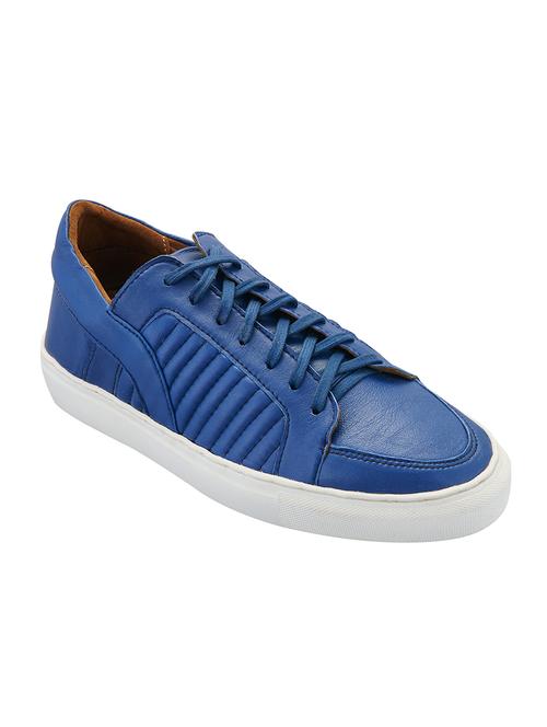 blue leatherette sneaker - 14459531 - Very Small Image - 1