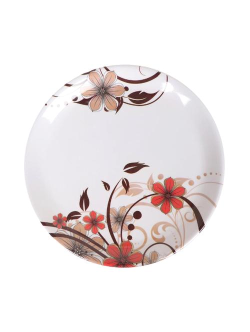 PALM'S Riyana Pack of 6 Premium Quality Melamine Printed half Plate- (Microwave safe, Food grade safe, Stain proof) - 14459660 - Standard Image - 1