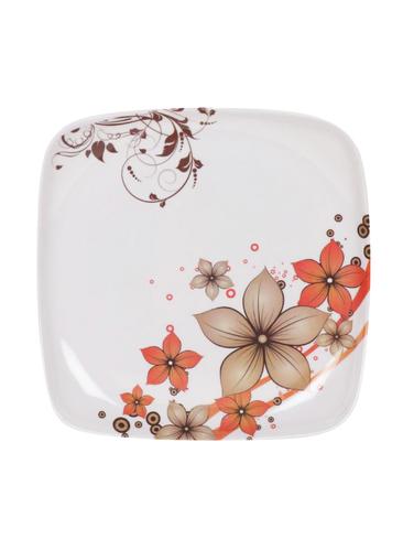 PALM'S Noble Pack of 6 Premium Quality Melamine Printed full Plate- (Microwave safe, Food grade safe, Stain proof) - 14459667 - Very Small Image - 1