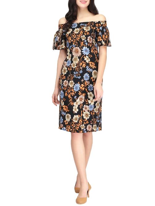 black blend sheath dress - 14459883 - Standard Image - 1