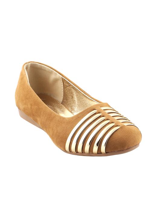 brown flat ballerina - 14459960 - Standard Image - 1