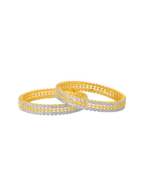 gold brass bangle - 14460008 - Very Small Image - 1