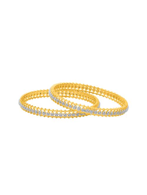 gold brass bangle - 14460025 - Very Small Image - 1