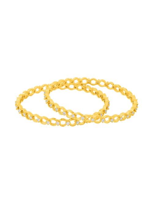 gold brass bangle - 14460038 - Very Small Image - 1