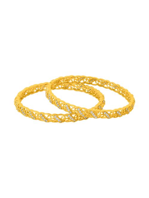 gold brass bangle - 14460052 - Very Small Image - 1