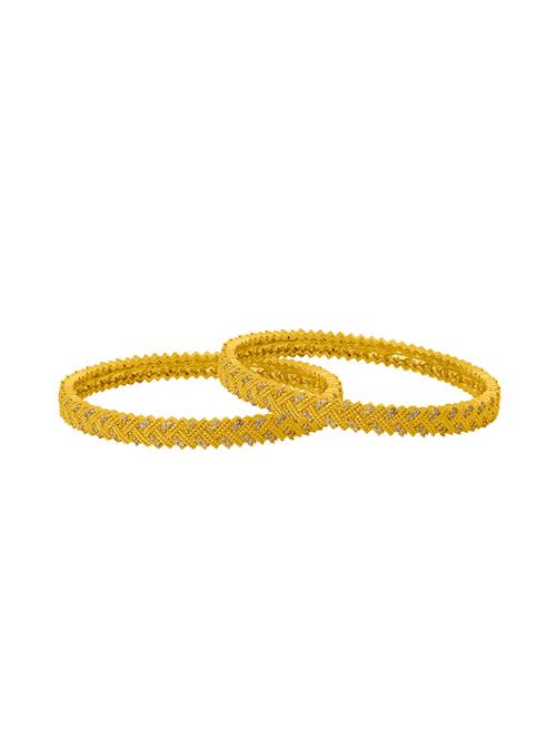 gold brass bangle - 14460056 - Very Small Image - 1