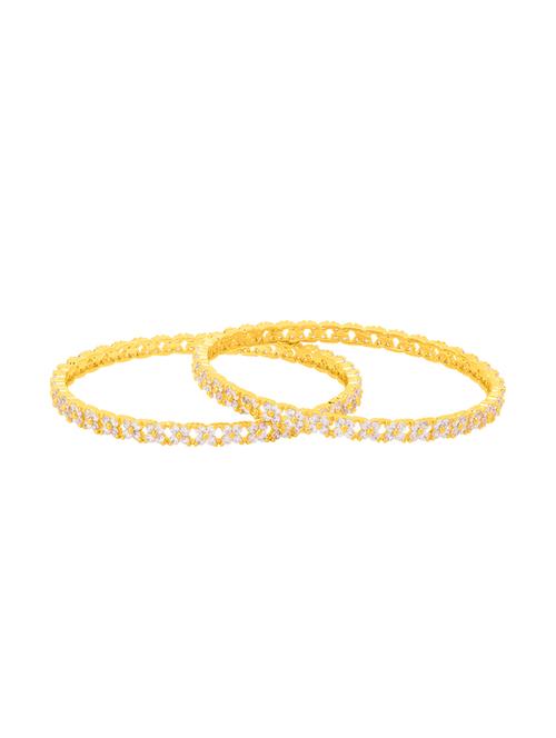 gold brass bangle - 14460131 - Very Small Image - 1