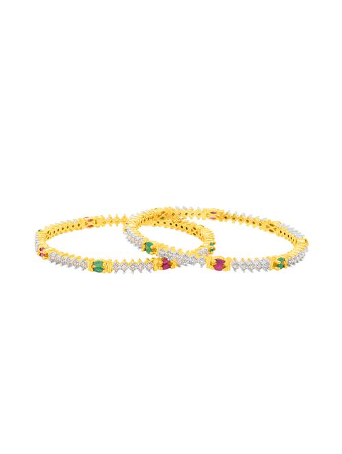 gold brass bangle - 14460134 - Very Small Image - 1