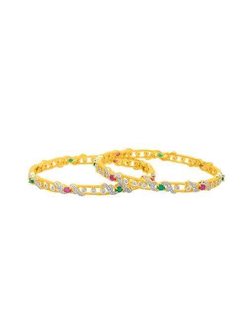 gold brass bangle - 14460151 - Very Small Image - 1