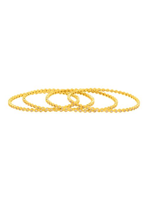 gold brass bangle - 14460157 - Very Small Image - 1