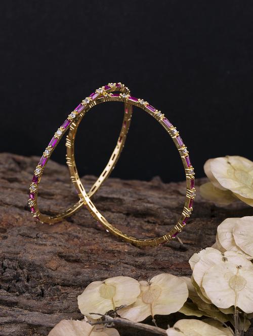 gold brass bangle - 14460187 - Very Small Image - 1