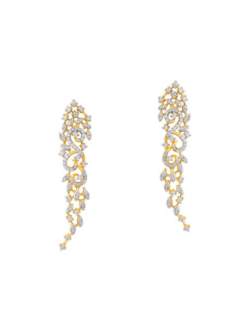 gold brass other earring - 14460341 - Very Small Image - 1