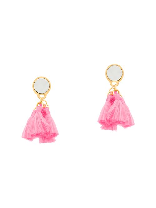 gold brass other earring - 14460565 - Very Small Image - 1